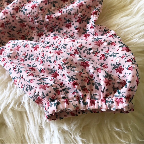 Matilda Jane Chelsea 3/4 Sleeve Floral Blouse M - Picture 9 of 11